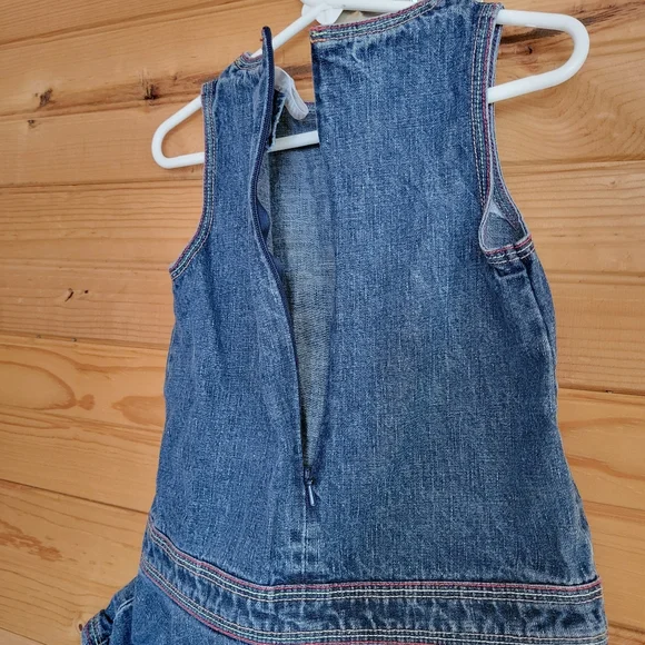 Gymboree Toddler Girl Jean Dress, 2T - Picture 7 of 9